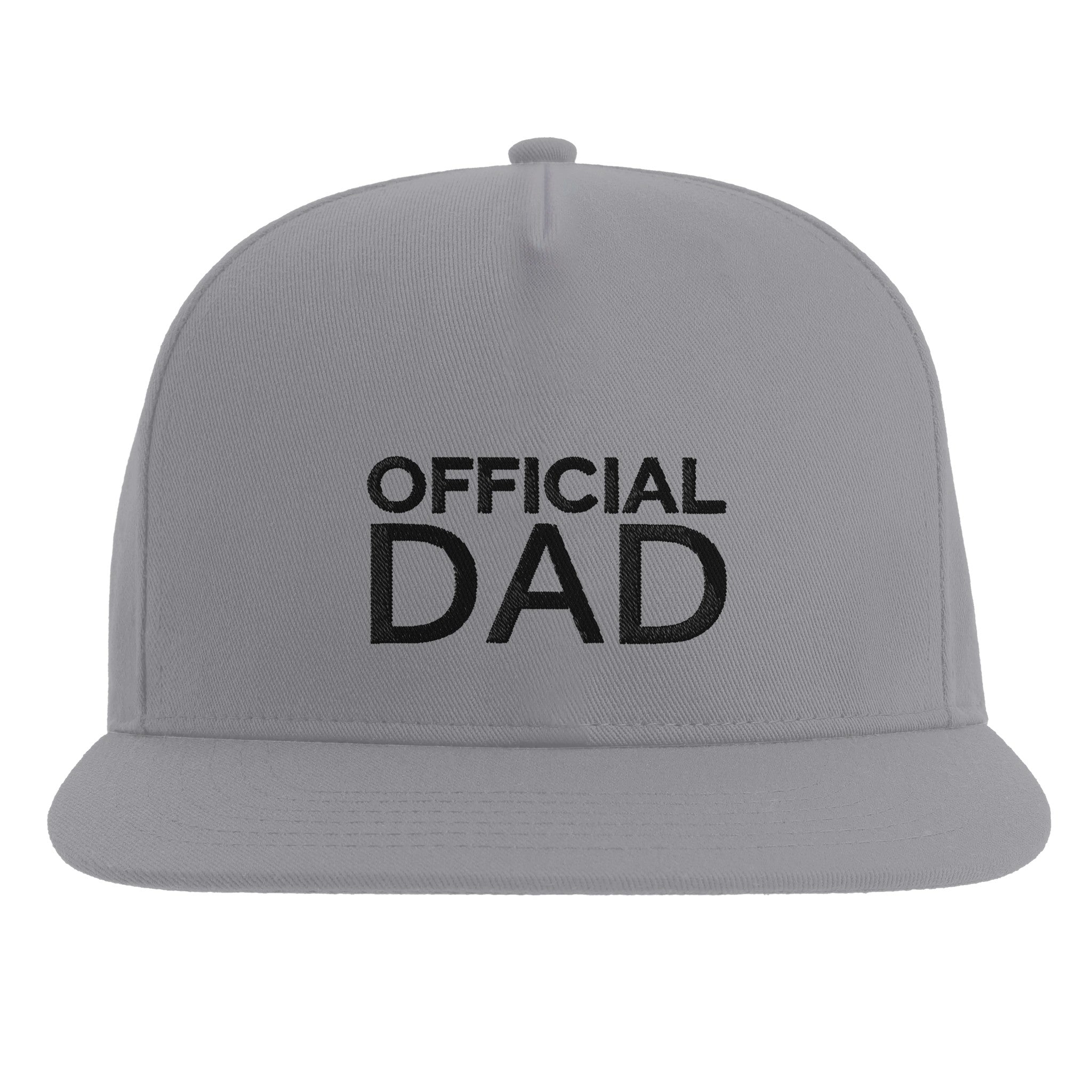 Official Dad snapback cap side view dad accessory UK