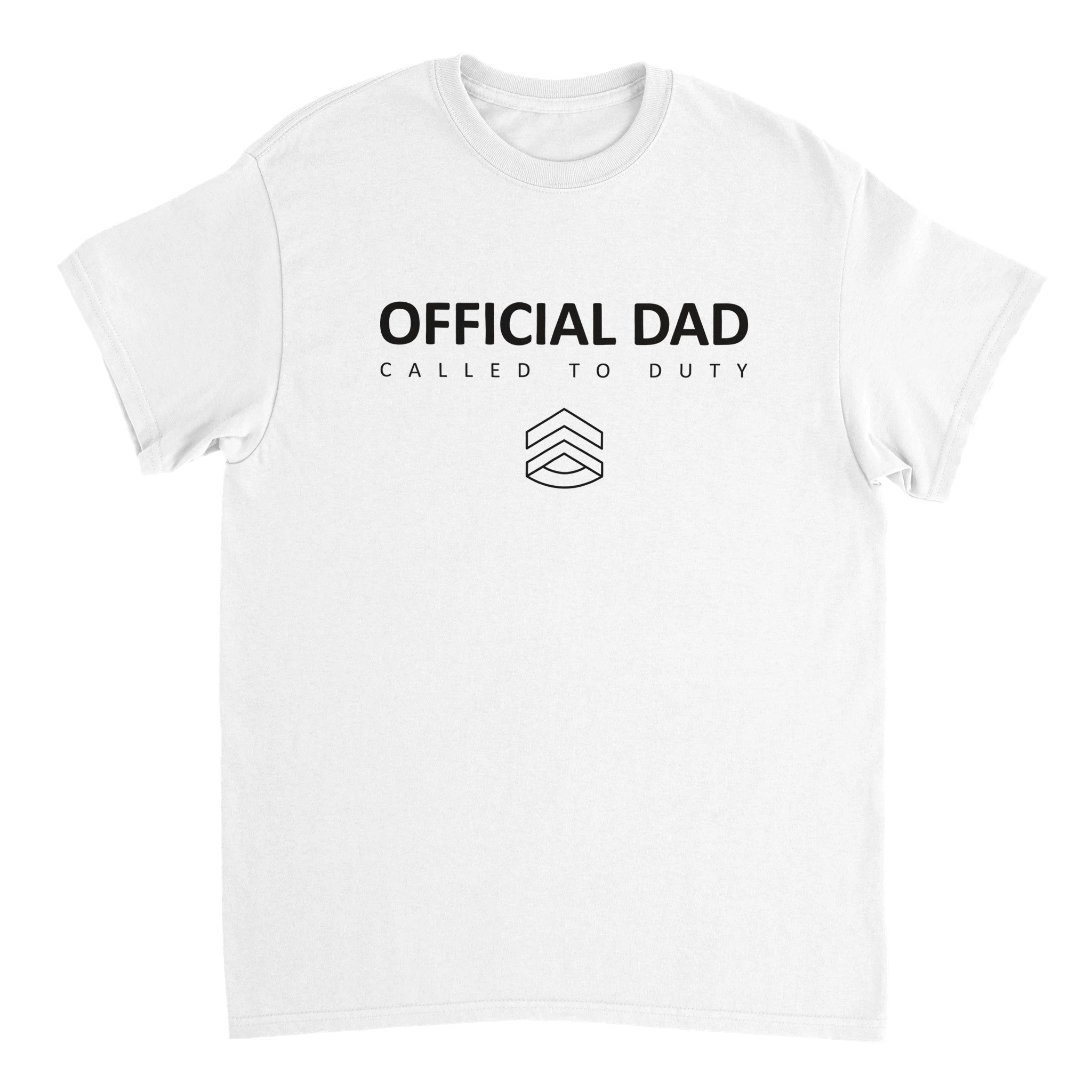 Official Dad Called To Duty t-shirt lifestyle shot