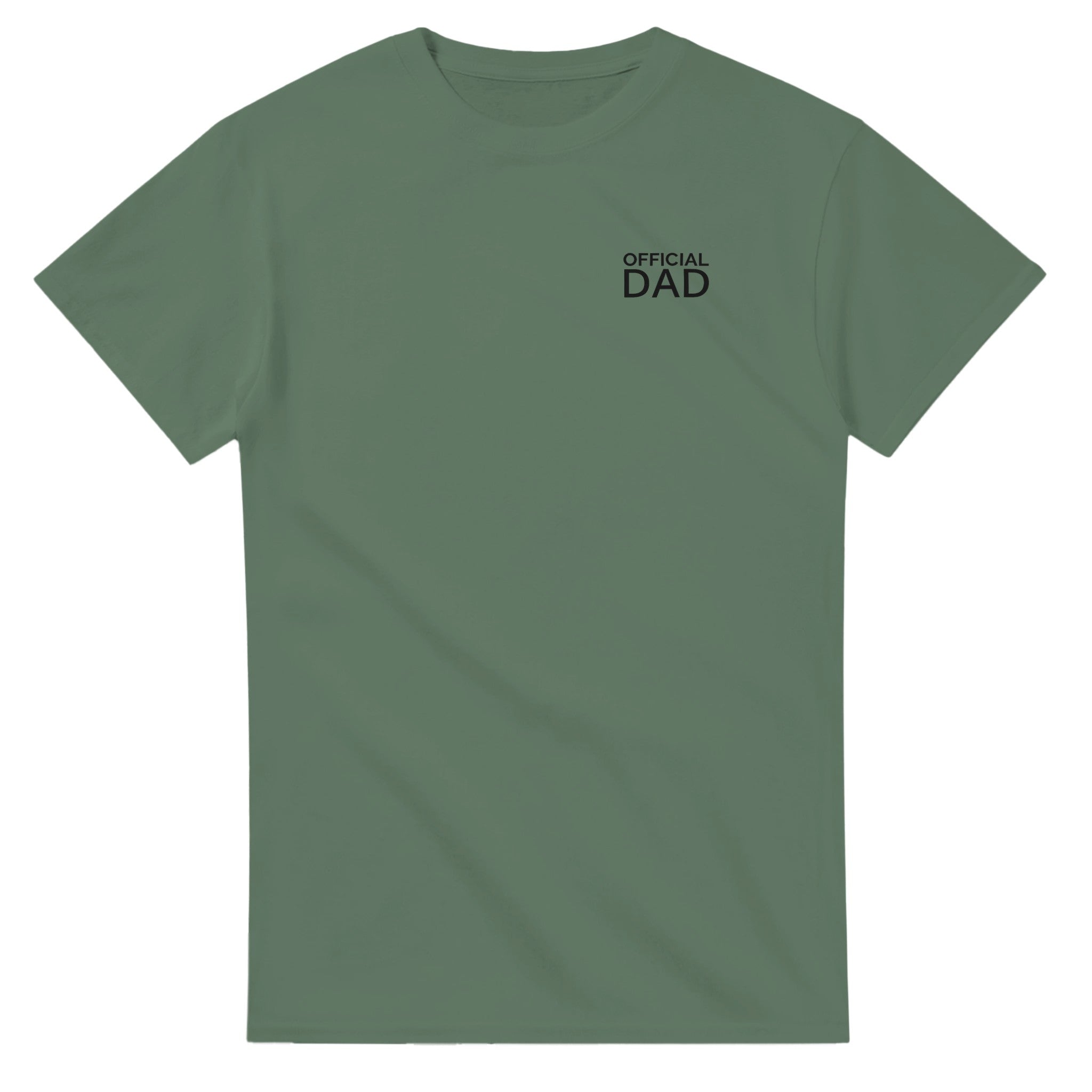 Official Dad t-shirt military green for dads UK