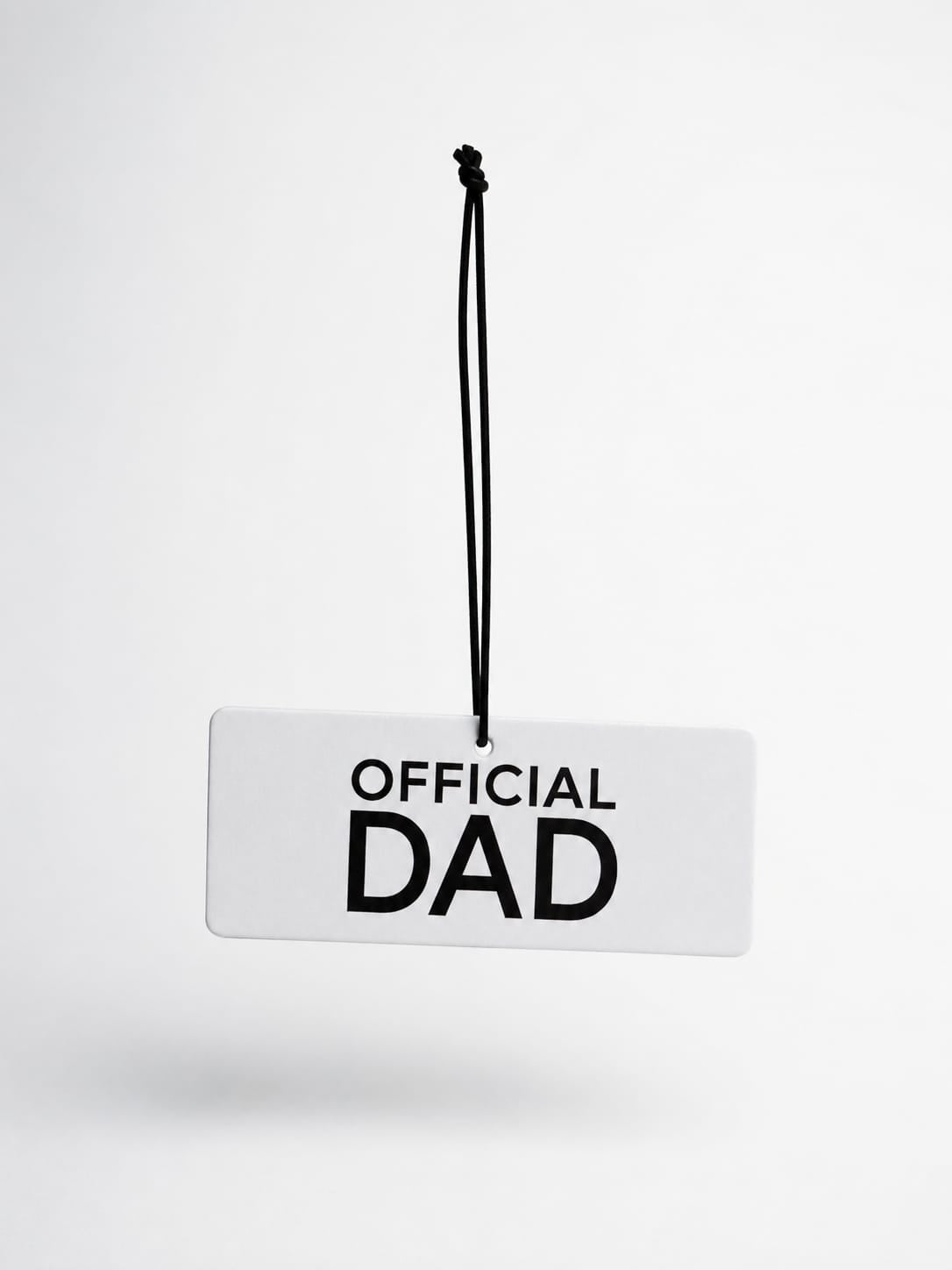 Official Dad Air Freshener close up scent detail