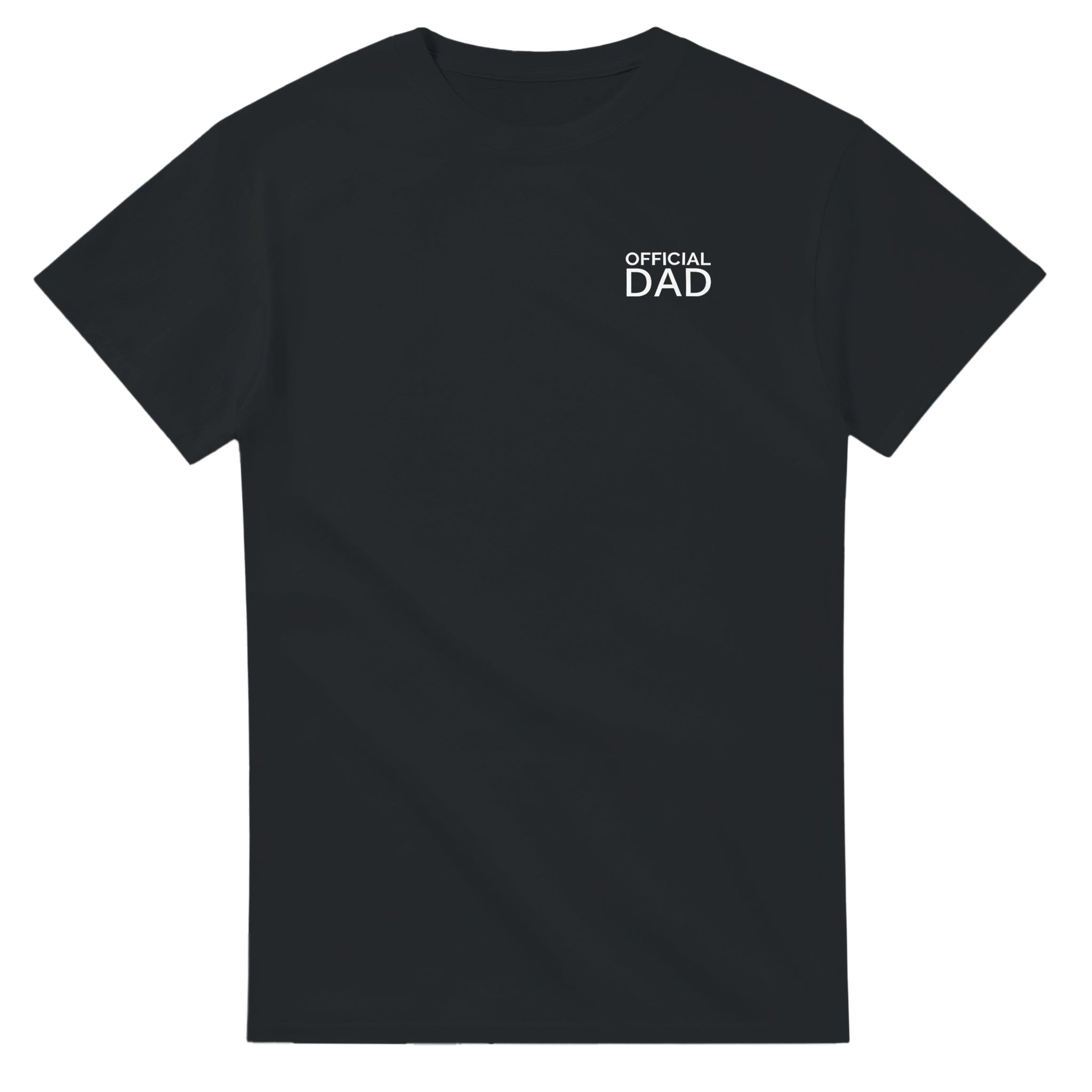 Official Dad t-shirt black version modern dad gift