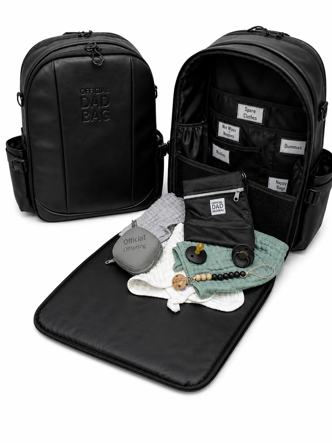 Official Dad gift set changing bag and accessories for new dad UK