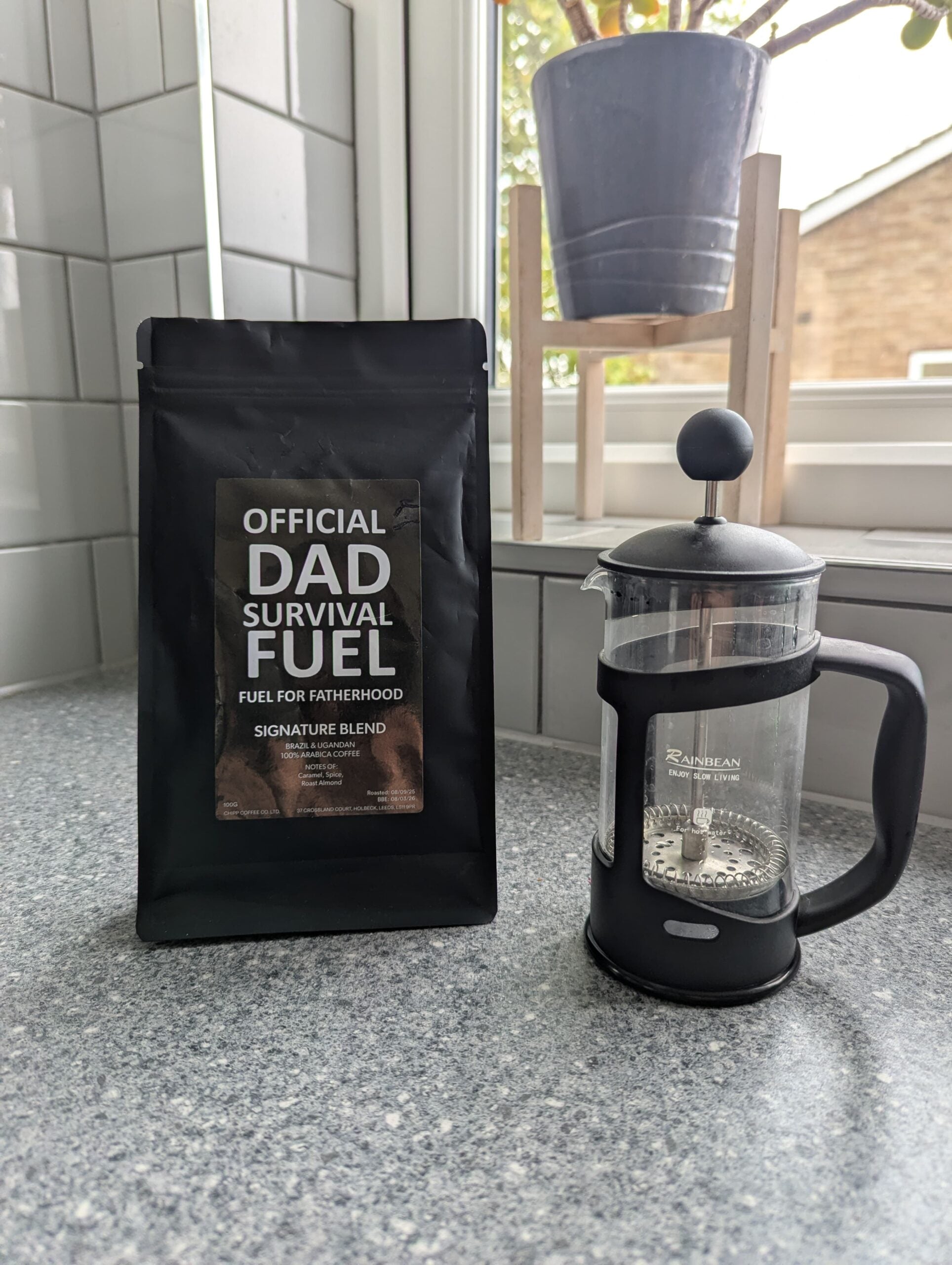 Official Dad coffee ground and whole bean options for dads