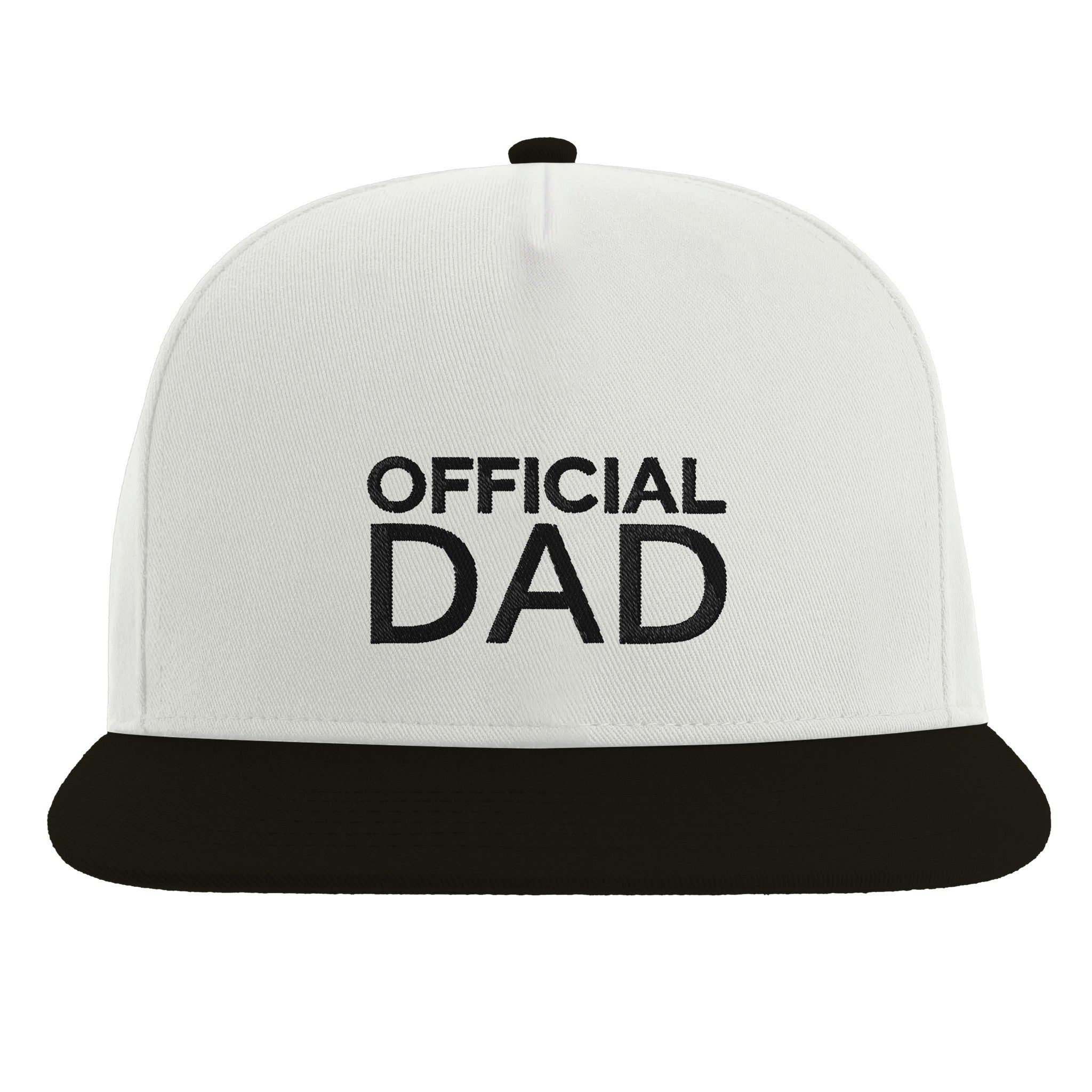 Official Dad flat peak snapback cap for dads UK