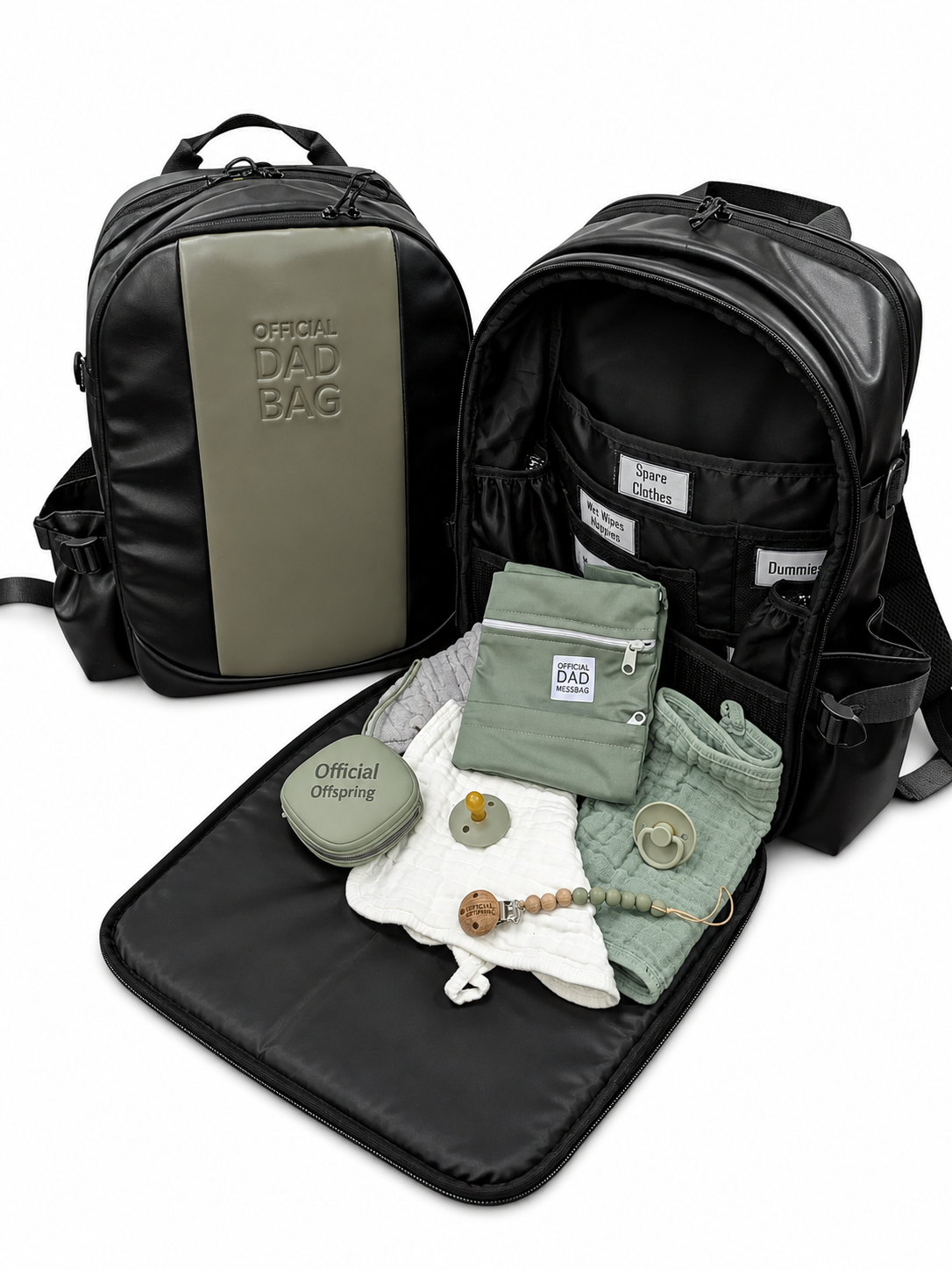 Official Dad gift set khaki green version for new dad