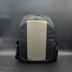 Front view of Green Official Dad Bag shown as a changing bag for dads.